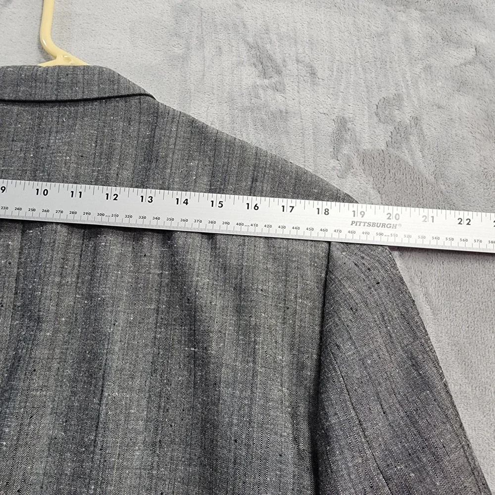 Vintage‎ Gordon Thomas Collectibles Sport Coat Mens 44 Gray Wool 2 Button Blazer